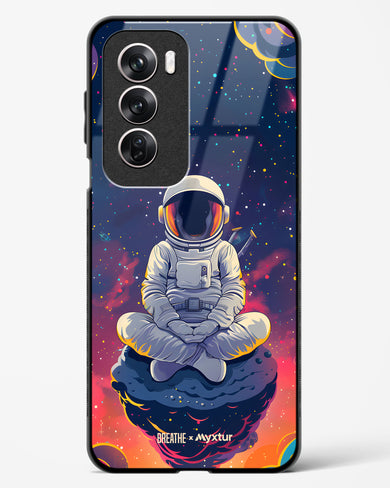 Galaxy at Peace [BREATHE] Glass Case Phone Cover (Oppo)