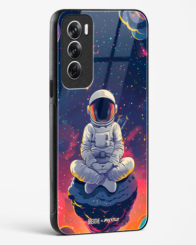 Galaxy at Peace [BREATHE] Glass Case Phone Cover (Oppo)