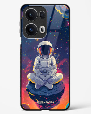 Galaxy at Peace [BREATHE] Glass Case Phone Cover (Oppo)