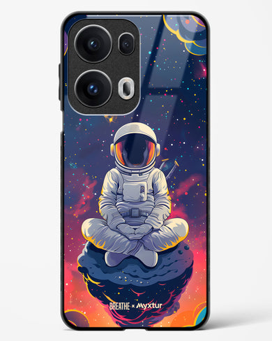 Galaxy at Peace [BREATHE] Glass Case Phone Cover (Oppo)