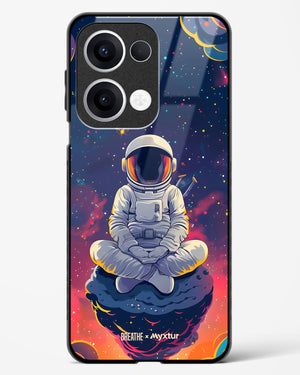Galaxy at Peace [BREATHE] Glass Case Phone Cover (Oppo)