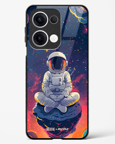 Galaxy at Peace [BREATHE] Glass Case Phone Cover (Oppo)