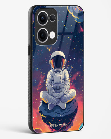Galaxy at Peace [BREATHE] Glass Case Phone Cover (Oppo)