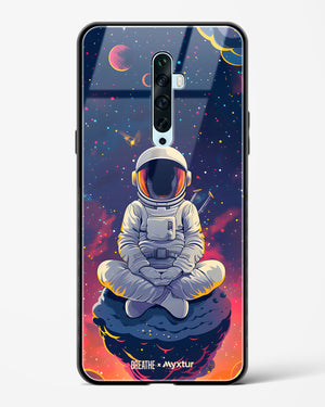 Galaxy at Peace [BREATHE] Glass Case Phone Cover (Oppo)