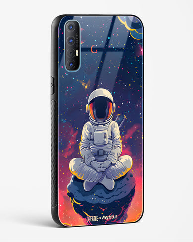 Galaxy at Peace [BREATHE] Glass Case Phone Cover (Oppo)