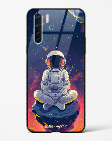 Galaxy at Peace [BREATHE] Glass Case Phone Cover (Oppo)