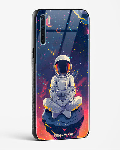Galaxy at Peace [BREATHE] Glass Case Phone Cover (Oppo)