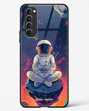 Galaxy at Peace [BREATHE] Glass Case Phone Cover (Oppo)