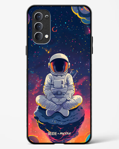 Galaxy at Peace [BREATHE] Glass Case Phone Cover (Oppo)