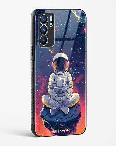 Galaxy at Peace [BREATHE] Glass Case Phone Cover (Oppo)