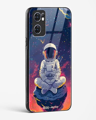 Galaxy at Peace [BREATHE] Glass Case Phone Cover (Oppo)