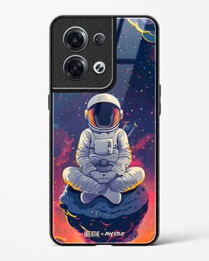 Galaxy at Peace [BREATHE] Glass Case Phone Cover (Oppo)