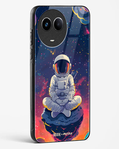 Galaxy at Peace [BREATHE] Glass Case Phone Cover (Realme)
