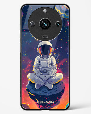 Galaxy at Peace [BREATHE] Glass Case Phone Cover (Realme)