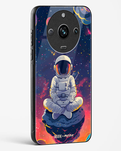 Galaxy at Peace [BREATHE] Glass Case Phone Cover (Realme)