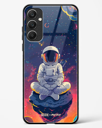 Galaxy at Peace [BREATHE] Glass Case Phone Cover (Samsung)