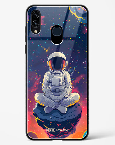 Galaxy at Peace [BREATHE] Glass Case Phone Cover (Samsung)