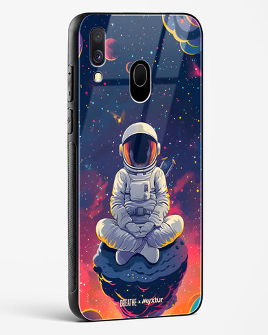 Galaxy at Peace [BREATHE] Glass Case Phone Cover (Samsung)