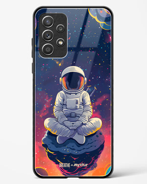 Galaxy at Peace [BREATHE] Glass Case Phone Cover (Samsung)