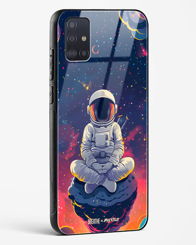 Galaxy at Peace [BREATHE] Glass Case Phone Cover (Samsung)