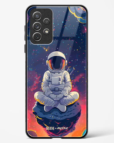 Galaxy at Peace [BREATHE] Glass Case Phone Cover (Samsung)