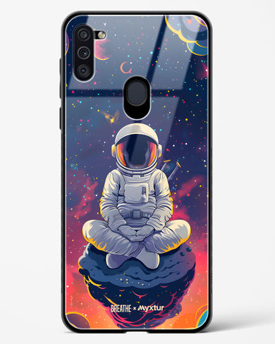 Galaxy at Peace [BREATHE] Glass Case Phone Cover (Samsung)