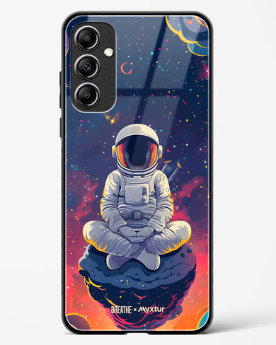 Galaxy at Peace [BREATHE] Glass Case Phone Cover (Samsung)