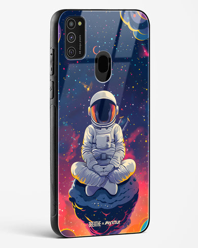 Galaxy at Peace [BREATHE] Glass Case Phone Cover (Samsung)