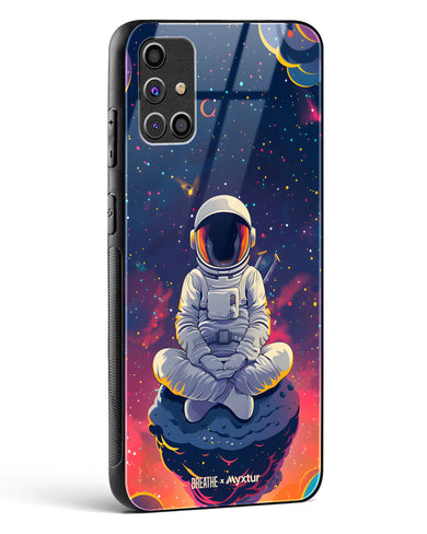 Galaxy at Peace [BREATHE] Glass Case Phone Cover (Samsung)