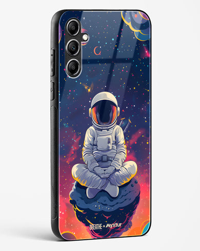 Galaxy at Peace [BREATHE] Glass Case Phone Cover (Samsung)