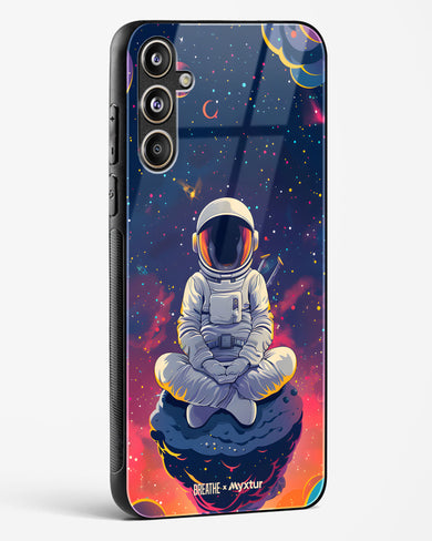 Galaxy at Peace [BREATHE] Glass Case Phone Cover (Samsung)