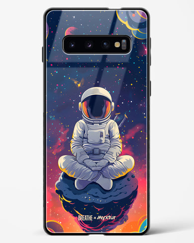 Galaxy at Peace [BREATHE] Glass Case Phone Cover (Samsung)