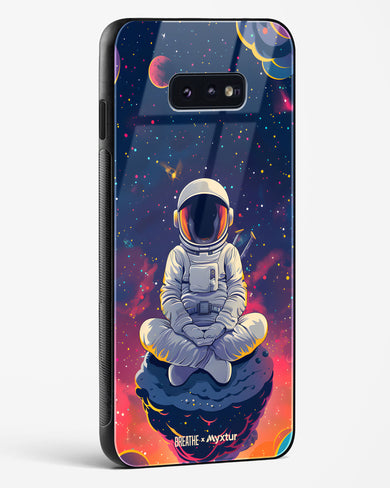 Galaxy at Peace [BREATHE] Glass Case Phone Cover (Samsung)