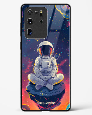 Galaxy at Peace [BREATHE] Glass Case Phone Cover (Samsung)