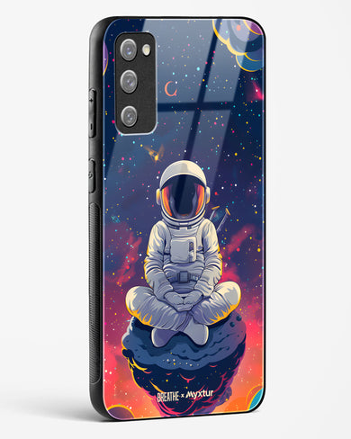 Galaxy at Peace [BREATHE] Glass Case Phone Cover (Samsung)