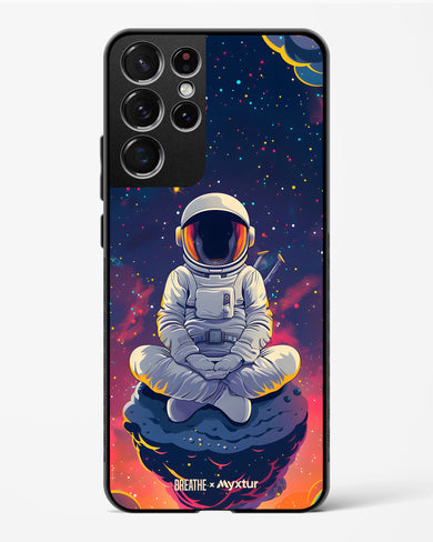 Galaxy at Peace [BREATHE] Glass Case Phone Cover (Samsung)