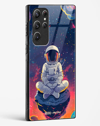 Galaxy at Peace [BREATHE] Glass Case Phone Cover (Samsung)