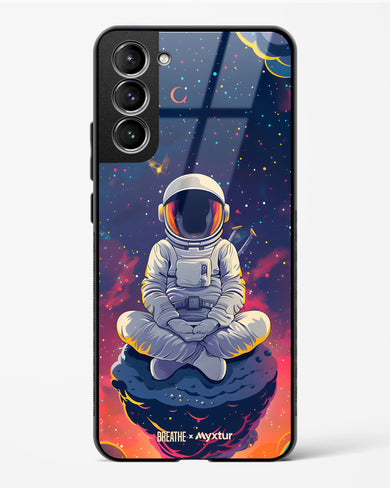 Galaxy at Peace [BREATHE] Glass Case Phone Cover (Samsung)