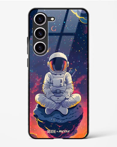 Galaxy at Peace [BREATHE] Glass Case Phone Cover (Samsung)