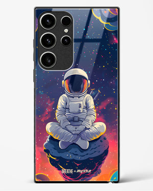 Galaxy at Peace [BREATHE] Glass Case Phone Cover (Samsung)