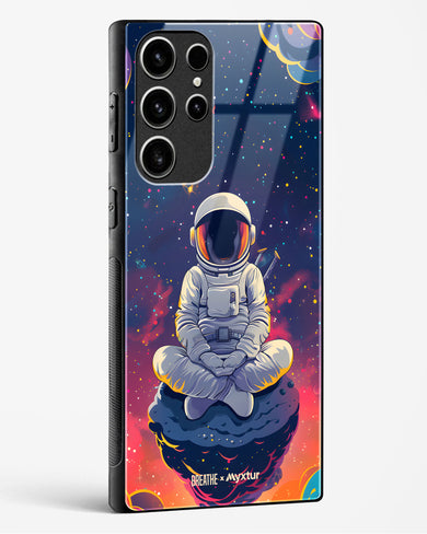 Galaxy at Peace [BREATHE] Glass Case Phone Cover (Samsung)