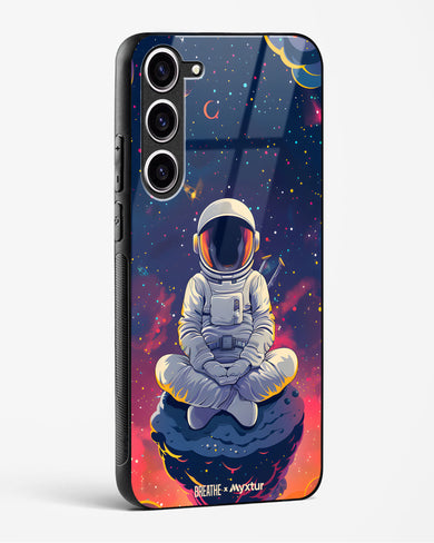 Galaxy at Peace [BREATHE] Glass Case Phone Cover (Samsung)