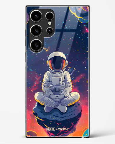 Galaxy at Peace [BREATHE] Glass Case Phone Cover (Samsung)