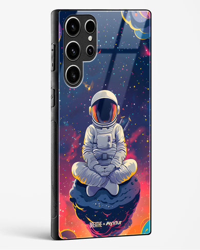 Galaxy at Peace [BREATHE] Glass Case Phone Cover (Samsung)