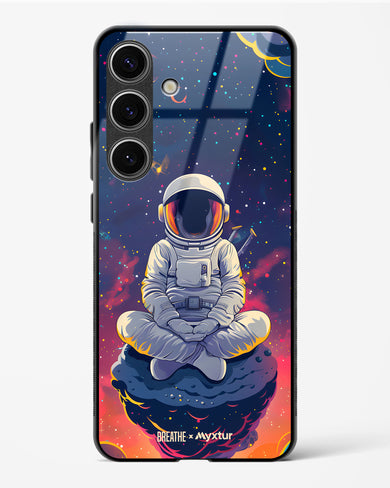 Galaxy at Peace [BREATHE] Glass Case Phone Cover (Samsung)