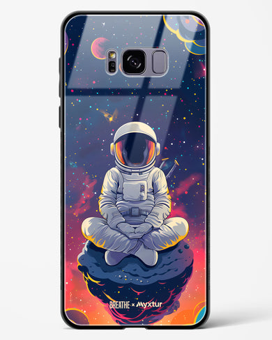 Galaxy at Peace [BREATHE] Glass Case Phone Cover (Samsung)