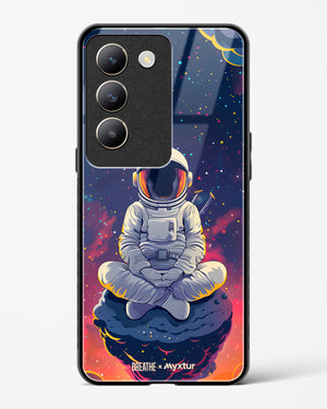 Galaxy at Peace [BREATHE] Glass Case Phone Cover (Vivo)