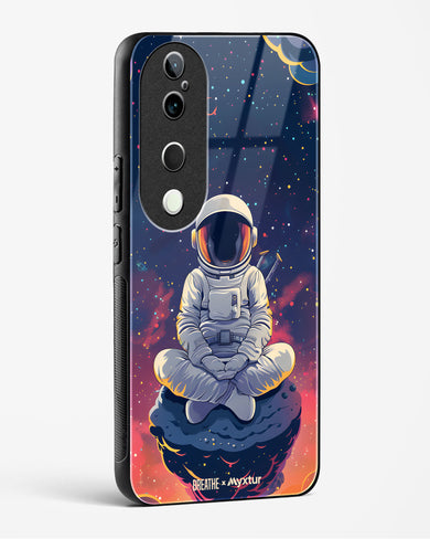 Galaxy at Peace [BREATHE] Glass Case Phone Cover (Vivo)