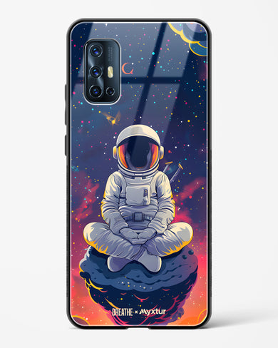 Galaxy at Peace [BREATHE] Glass Case Phone Cover (Vivo)