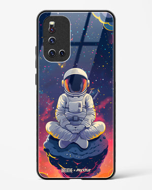 Galaxy at Peace [BREATHE] Glass Case Phone Cover (Vivo)
